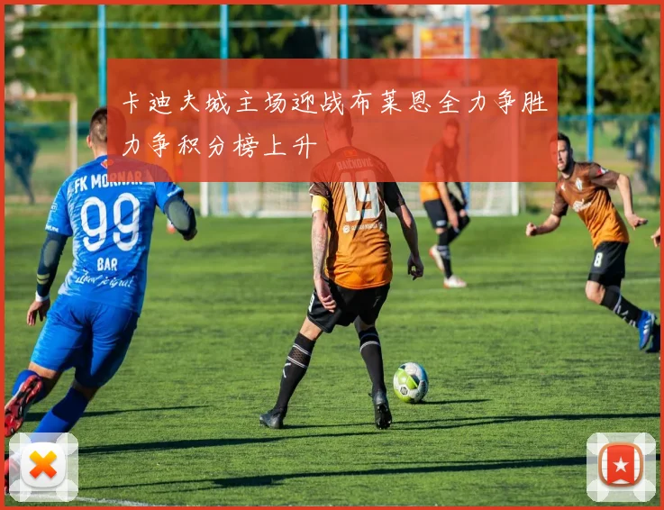 卡迪夫城主场迎战布莱恩全力争胜力争积分榜上升